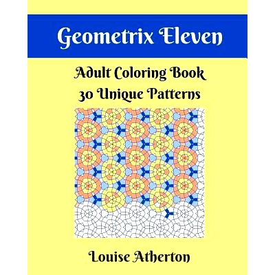 预订 Geometrix Eleven: Coloring for Adults: 9781546988465