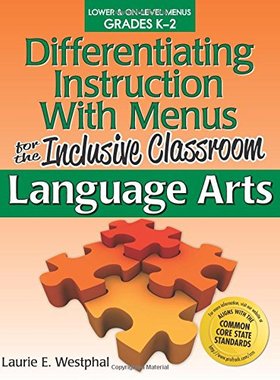 【预订】Differentiating Instruction With Menus for the Inclusive Classroom 9781618210340