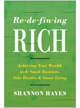 预订 Redefining Rich: Achieving True Wealth with Small Business, Side Hustles, and Smart Living 重新定义丰富: 9781950665