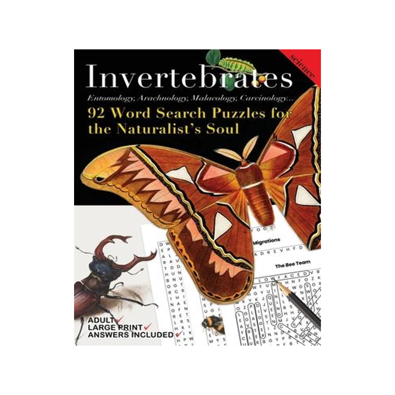 [预订]Invertebrates: Word Searches and Games for the Naturalist’s Soul 9781957532998