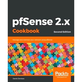 手册 预订 Cookbook 2.x 9781789806427 pfSense