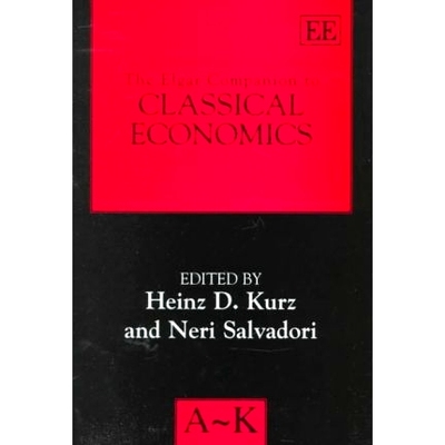 预订 The Elgar Companion to Classical Economics 埃尔加古典经济学指南: 9781858982823