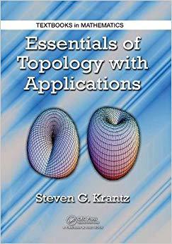 【预售】Essentials of Topology with Applications
