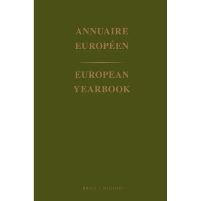 预订 European Yearbook / Annuaire Européen, Volume 22 (1974) 欧洲年鉴，22卷（1974）: 9789024718924