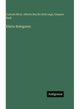 预订 Diario Bolognese: 9783563944257