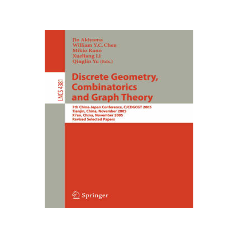 预订 Discrete Geometry, Combinatorics and Graph Theory
