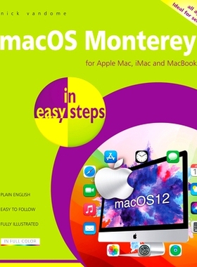 预订 Macos Monterey in Easy Steps: 9781840789461