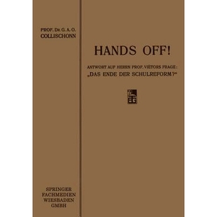 Antwort 9783663153580 Schulreform? Frage Hands off „Das Herrn auf der 预订 Professor Ende Viëtors