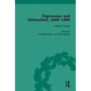 Melancholy and 1660–1800 沮丧和忧郁 9781848930865 预订 166–18 Depression