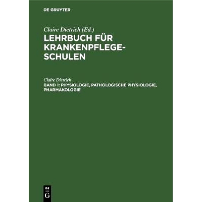预订 Physiologie, pathologische Physiologie, Pharmakologie: 9783111077246