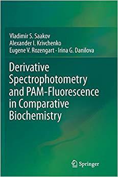 【预售】Derivative Spectrophotometry and PAM-Fluorescence in Comparative Biochemistry