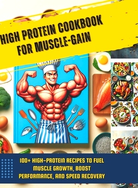 预订 High Protein Cookbook for Muscle-Gain: 100+ High-Protein Recipes to Fuel Muscle Growth, Boost Performance, and Spee