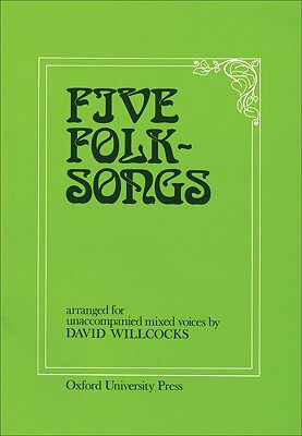 【预订】five folk-songs