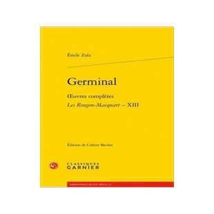 [预订]Germinal: Oeuvres Completes - Les Rougon-Macquart, XIII 9782812433870