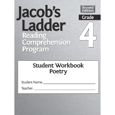 预订 Jacob’s Ladder Reading Comprehension Program: Grade 4, Student Workbooks, Poetry (Set of 5): 9781618217349