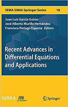 预订 Recent Advances in Differential Equations and Applications