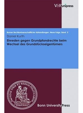 预订 Einreden gegen Grundpfandrechte beim Wechsel des Grundstückseigentümers 变更业主时反对留置权: 9783899715941