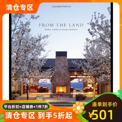【预售】From the Land: Backen, Gillam, & Kroeger Architec