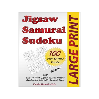 [预订]Jigsaw Samurai Sudoku: 500 Easy to Hard Jigsaw Sudoku Puzzles Overlapping into 100 Samurai Style 9789922636191
