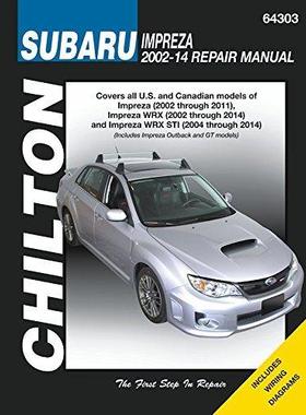 [预订]Subaru Impreza, (02-11), WRX (02-14) & WRX STI (04-14) (Includes Impreza Outback and GT models) 9781620921302