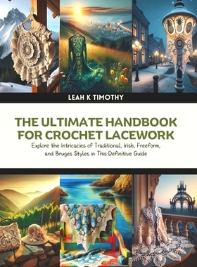 预订 The Ultimate Handbook for Crochet Lacework: Explore the Intricacies of Traditional, Irish, Freeform, and Bruges Sty