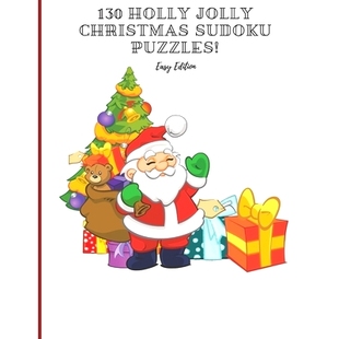 Jolly Christmas Edition 130 9781700523860 Easy Holly Puzzles 预订 Sudoku