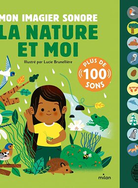 现货 法语点读发声书 我与自然 La nature et moi 法语幼儿启蒙单词 生活中的法语 法国原装进口 发声书语音书