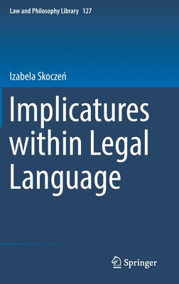 【预订】Implicatures within Legal Language