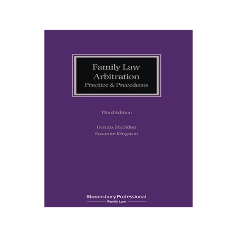 [预订]Family Law Arbitration: Practice and Precedents 9781526522078