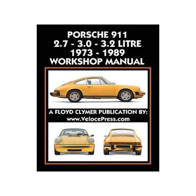 [预订]Porsche 911 2.7 - 3.0 - 3.2 Litre 1973-1989 Workshop Manual 9781588502360