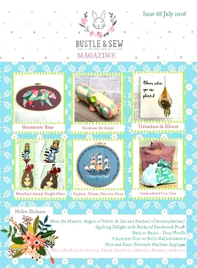 预订 Bustle & Sew Magazine Issue 66 July 2016: 9781534995758