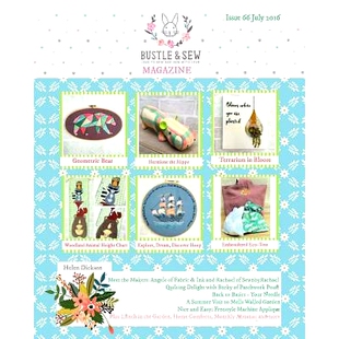 预订 Bustle & Sew Magazine Issue 66 July 2016: 9781534995758
