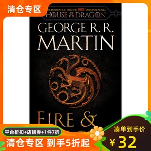 Fire 龙之家族 英文原版 游戏前传 Game Before Blood 300 坦格利安王朝史 Years 权力 血与火 Throne 冰与火之歌
