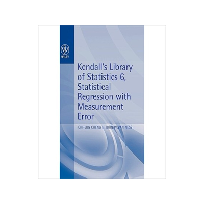 [预订]Statistical Regression With Measurement