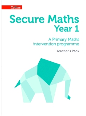 预订 Secure Year 1 Maths Teacher’s Pack: A Primary Maths intervention programme: 9780008221416