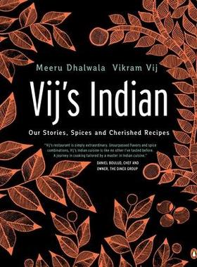 预订 Vij’s Indian: Our Stories, Spices and Cherished RecipesVij’s Indian：我们的故事、香料和珍贵的食谱: 9780143194224