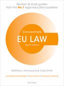 【预订】EU Law Concentrate 9780192865663