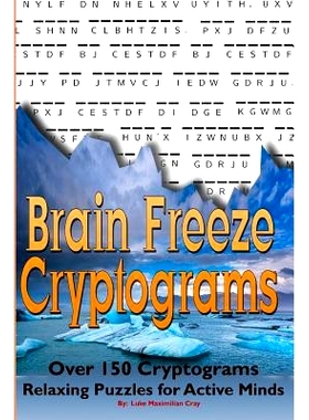 预订 Brain Freeze Cryptograms: 9781516937097
