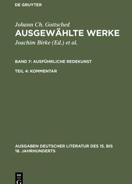 【预订】Ausführliche Redekunst. Kommentar 9783110087864