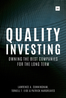 【预订】Quality Investing: Owning the Best Companies for the Long Term 9780857195128