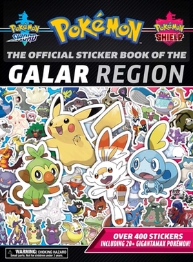 【预订】The Official Pokémon Sticker Book of the Galar Region