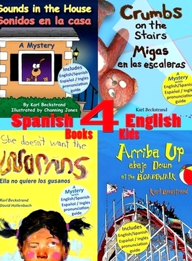 预订 4 Spanish-English Books for Kids: 9780977606566