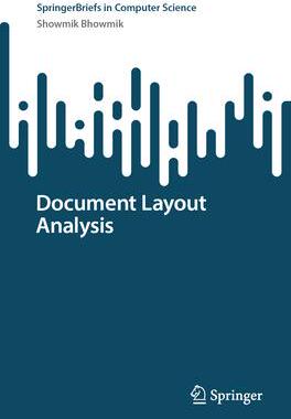 [预订]Document Layout Analysis 9789819942763
