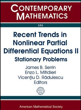 【预售】Recent Trends in Nonlinear Partial Differential Equations II