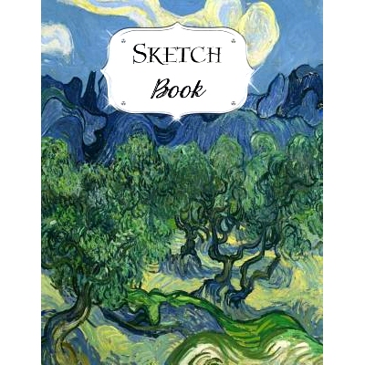 预订 Sketch Book: Van Gogh Sketchbook Scetchpad for Drawing or Doodling Notebook Pad for Creative Artists Olive Trees: 9