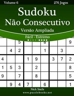 Nao Volume 276 9781514254882 Versao Jogos Ampliada Consecutivo Extremo Facil Sudoku 预订