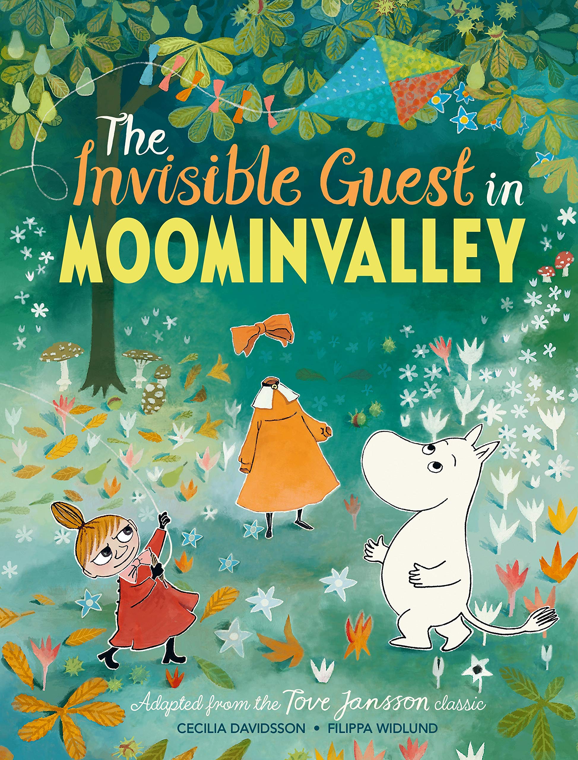 英文原版 姆明谷看不见的客人 精装绘本 姆咪 The Invisible Guest in Moominvalley 书籍/杂志/报纸 儿童读物原版书 原图主图