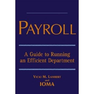 9780471702238 工资单：高效部门运作指南 Department Efficient Running Guide Payroll 预订