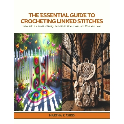 预订 The Essential Guide to Crocheting Linked Stitches: Delve into the World of Design Beautiful Pillows, Cowls, and Mor