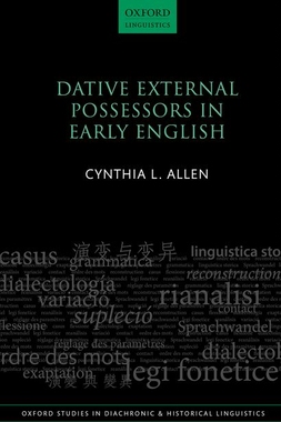 【预订】Dative External Possessors in Early English